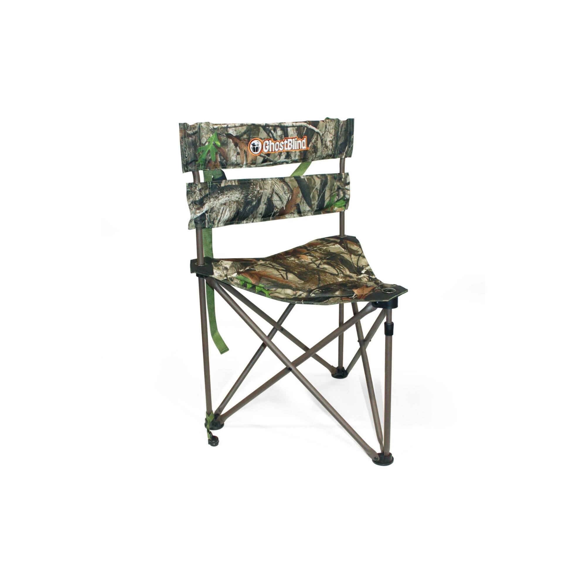 Front. GhostBlind - GhostBlind Predator Hunting Chair with Lightweight Aluminum Frame - Camo.