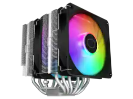 Cooler Master - Hyper 620S Dual Tower, Sync, 120mm Fan, 6 Heat Pipes, AMD/Intel Compatible (RR-D6NA-17PA-R1) - ARGB
