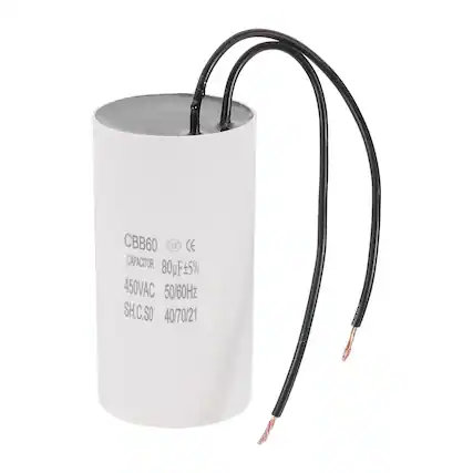 CBB60
CAPACITOR
80µF ±5%
450VAC
50/60Hz
SH.C.SO
40/70/21