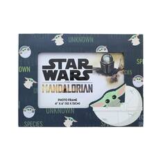STAR WARS THE MANDALORIAN PHOTO FRAME 4" X 6" (10 X 15CM) UNKNOWN SPECIES