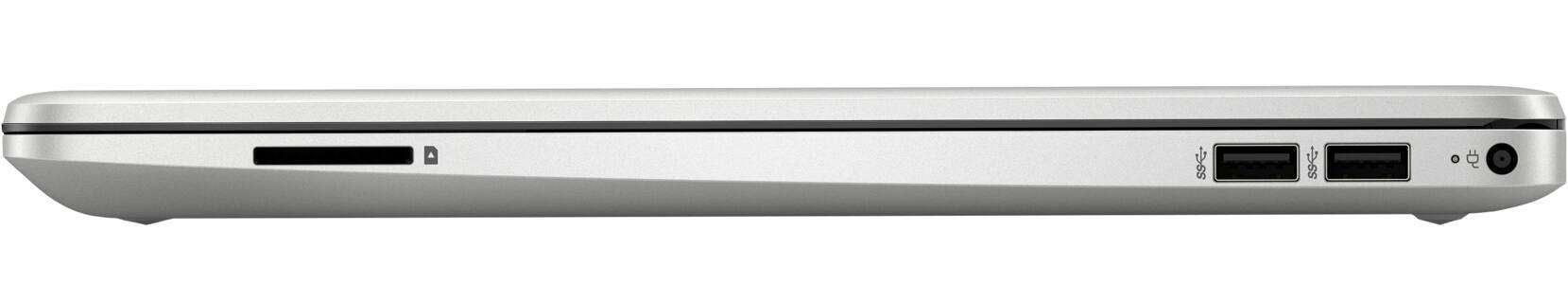 Alt View 5. HP - 15t-dw400 Laptop 15.6 FHD Display (i5-1235U, 16GB, 1TB SSD, Intel Iris Xe, Backlit KB, Win 11 Pro) - Natural Silver.