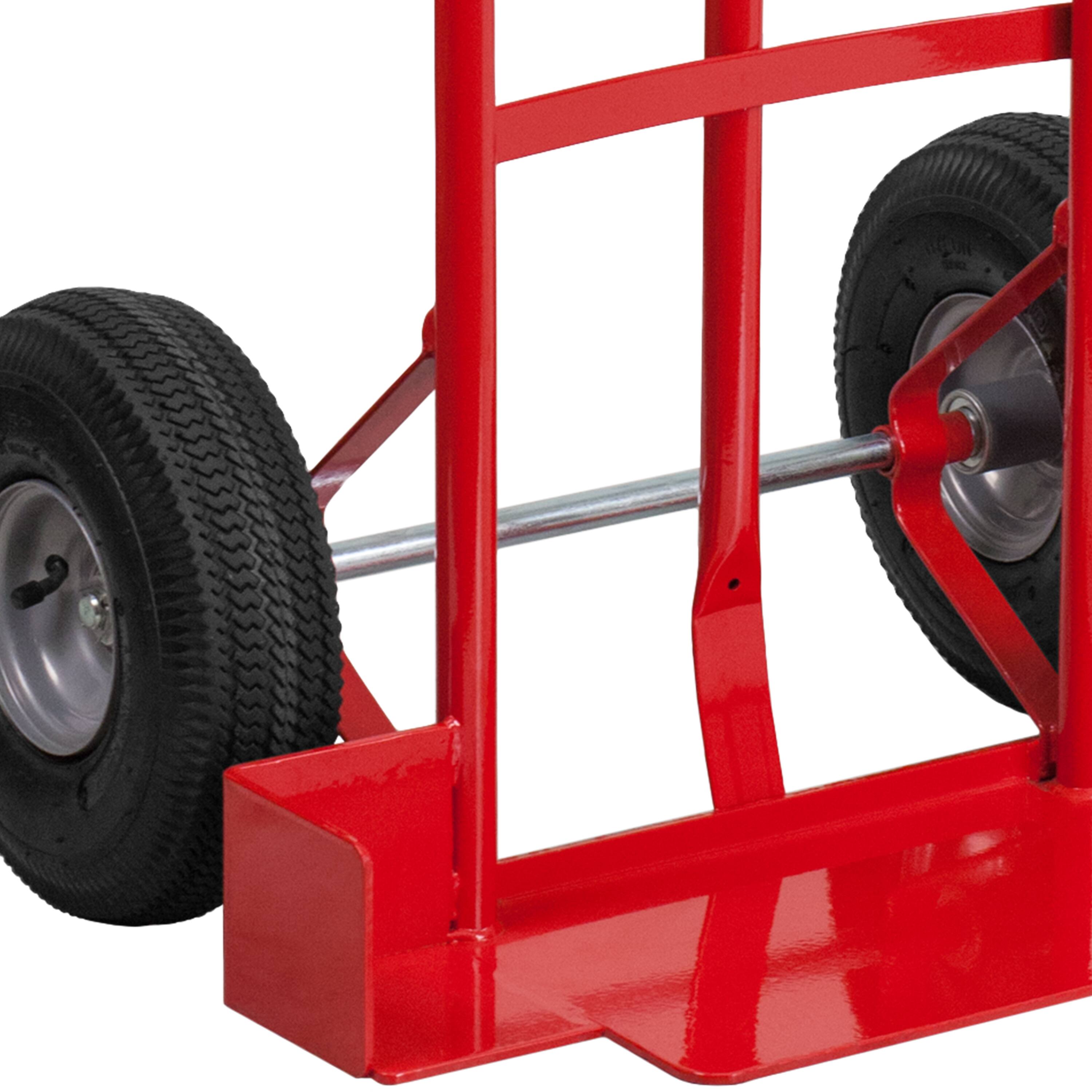 Alt View 7. Emma + Oliver - Heavy Duty Metal Chiavari Stack Chair Dolly - Red.