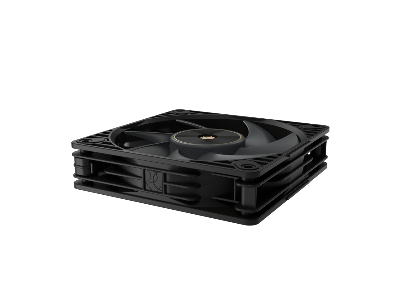 Alt View 10. ASUS - ASUS ProArt PF120 120mm PWM Fan, 3000RPM, High Airflow/Static Pressure, Daisy-Chain Design - Black.