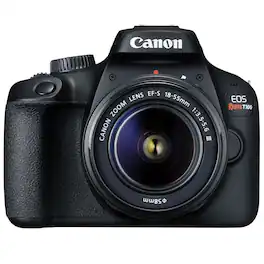 Canon - Refurbished Excellent - EOS Rebel T100 with EF-S 18-55mm f/3.5-5.6 III Lens
