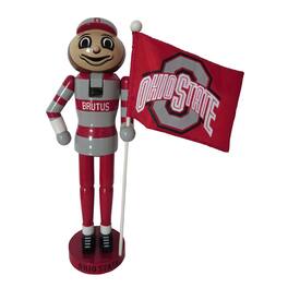 Santa's Workshop - Ohio State Buckeyes 12" Mascot Nutcracker - Multicolor