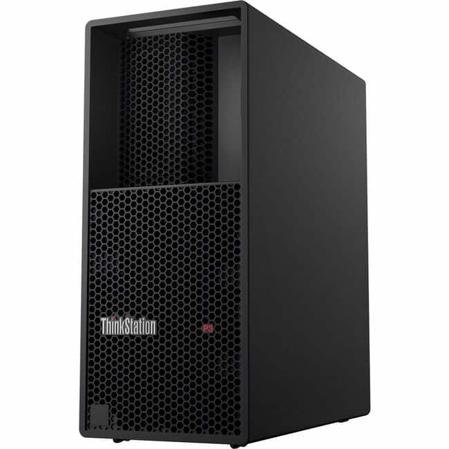 Lenovo - ThinkStation P3 30GS00HXUS Workstation - 1 x Intel Core i7 14th Gen i7-14700 - 32 GB - 1 TB SSD - Tower - Intel - Black