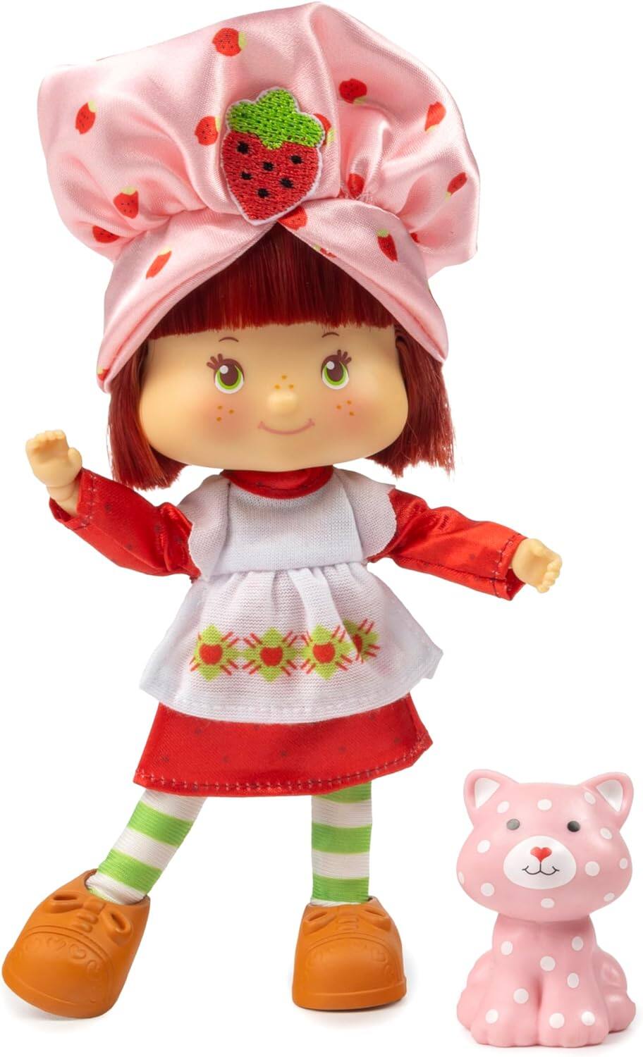 Alt View 3. The Loyal Subjects - The Loyal Subjects Strawberry Shortcake 5.5-inch Poseable Fashion Doll.