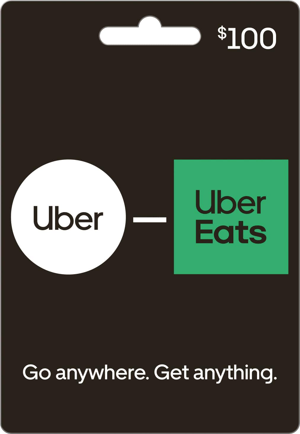 Uber - $100 Gift Card