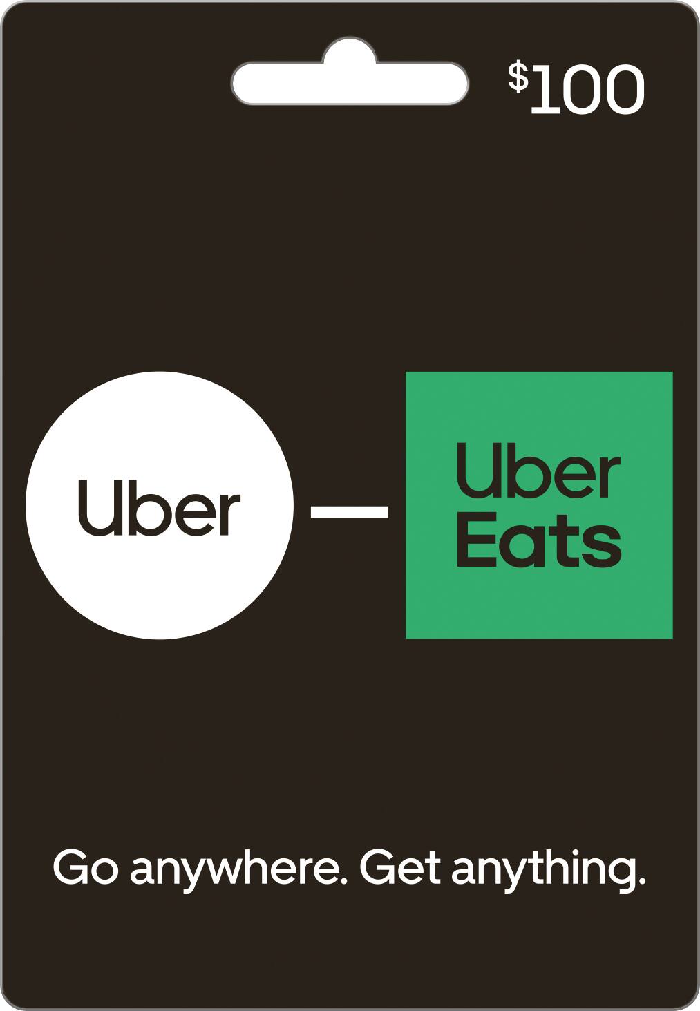 $100
Uber Uber Eats
Go anywhere. Get anything.