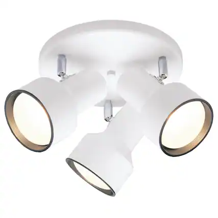 Front. Westinghouse - Westinghouse 8.25 in. H X 18.25 in. W X 10.25 in. L Ceiling Light.