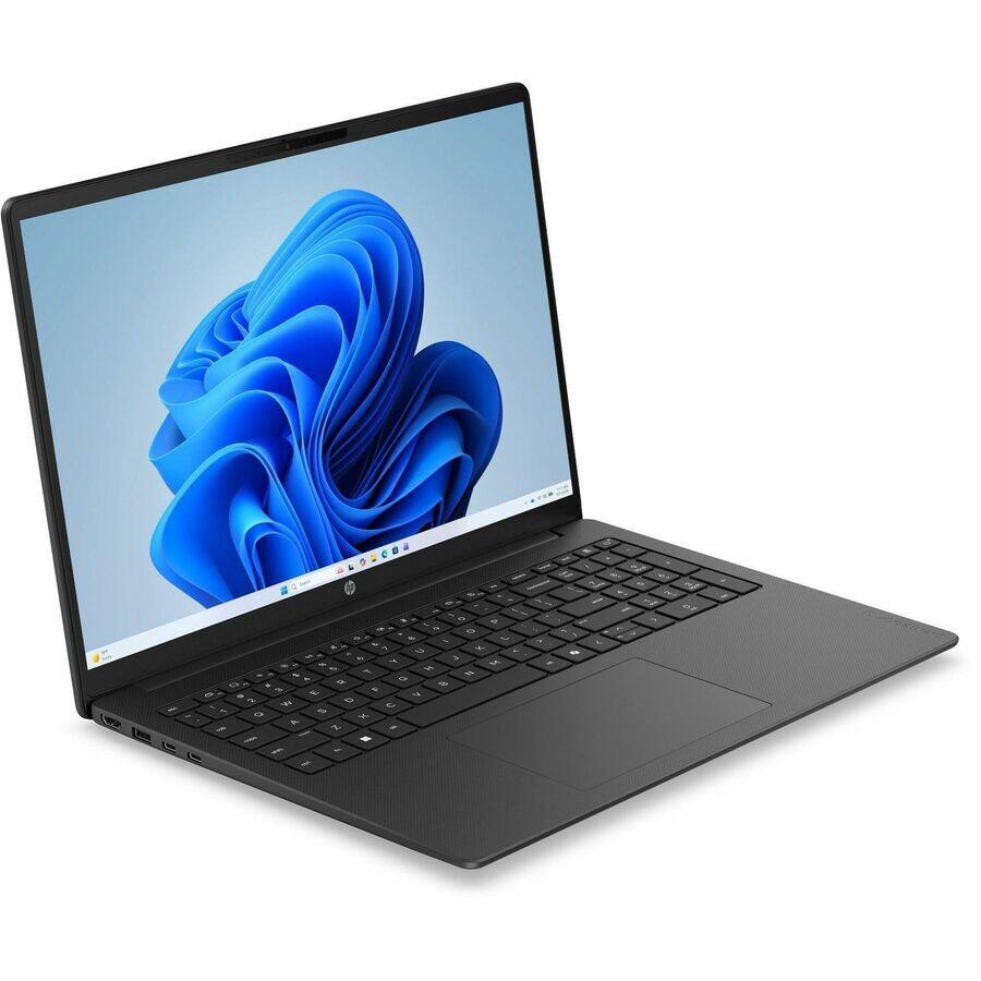 Alt View 4. HP - HP laptop 16.0" AMD Ryzen 3 30 8GB Memory 512GB NVMe SSD Windows 11 Home - Jack Black.