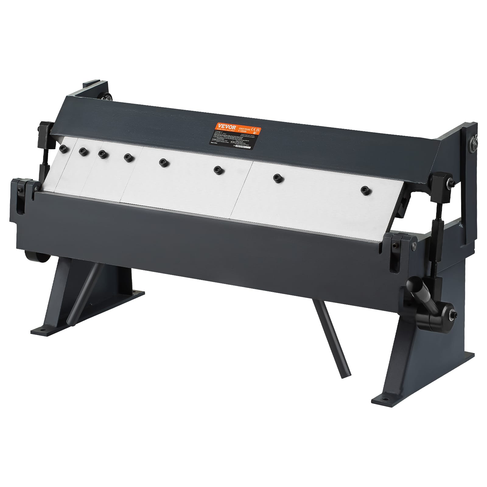 VEVOR - Box and Pan Brake, 24-Inch, 0-130 Degrees Sheet Metal Bending Brake,Portable Metal Bender with 20 Gauge Low Carbon Steel - Black price history on PriceWatchPro