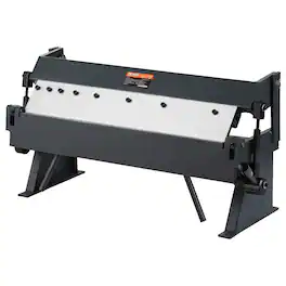 VEVOR - Box and Pan Brake, 24-Inch, 0-130 Degrees Sheet Metal Bending Brake,Portable Metal Bender with 20 Gauge Low Carbon Steel - Black