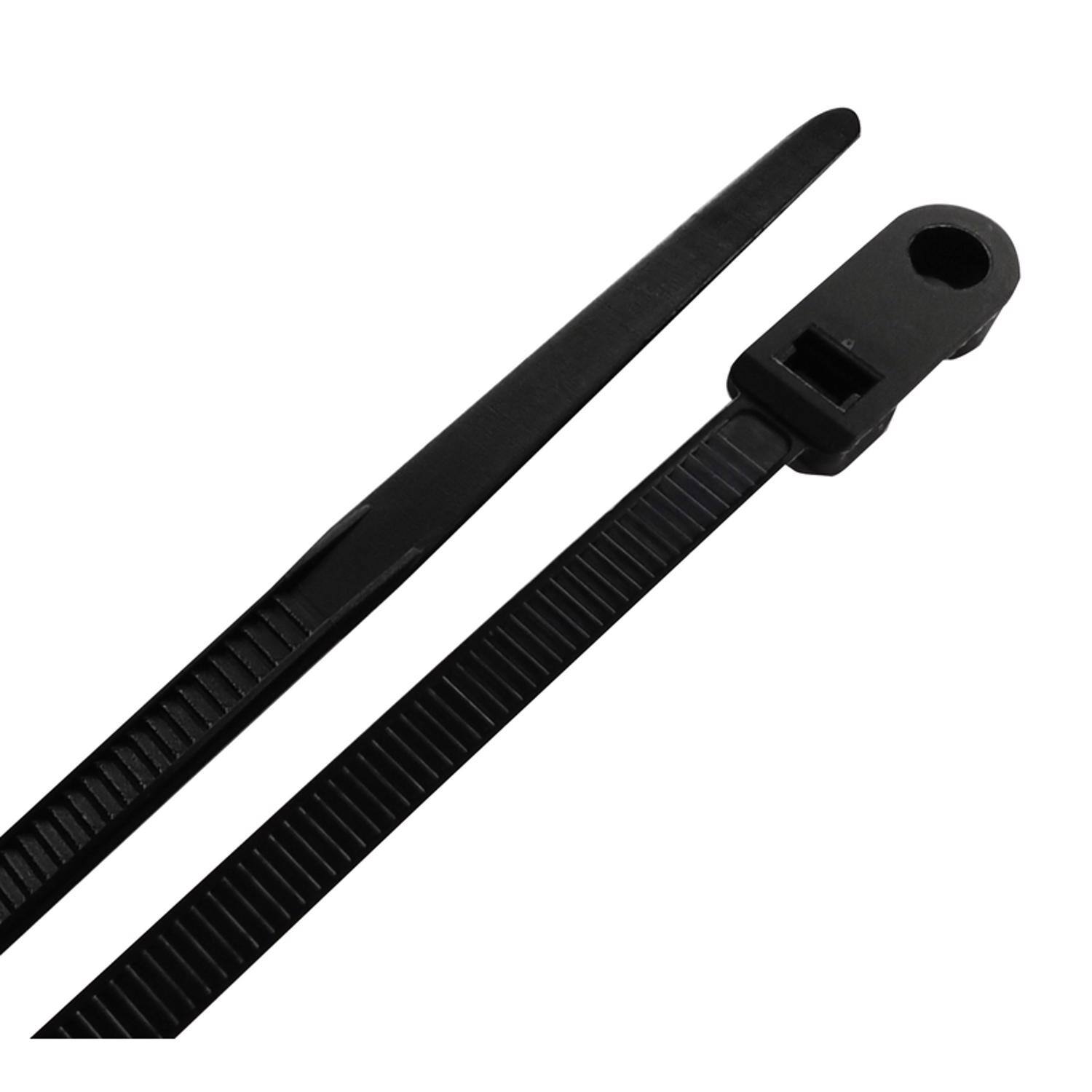 Steel Grip - 8 in. L Black Cable Tie 100 pk price history on PriceWatchPro