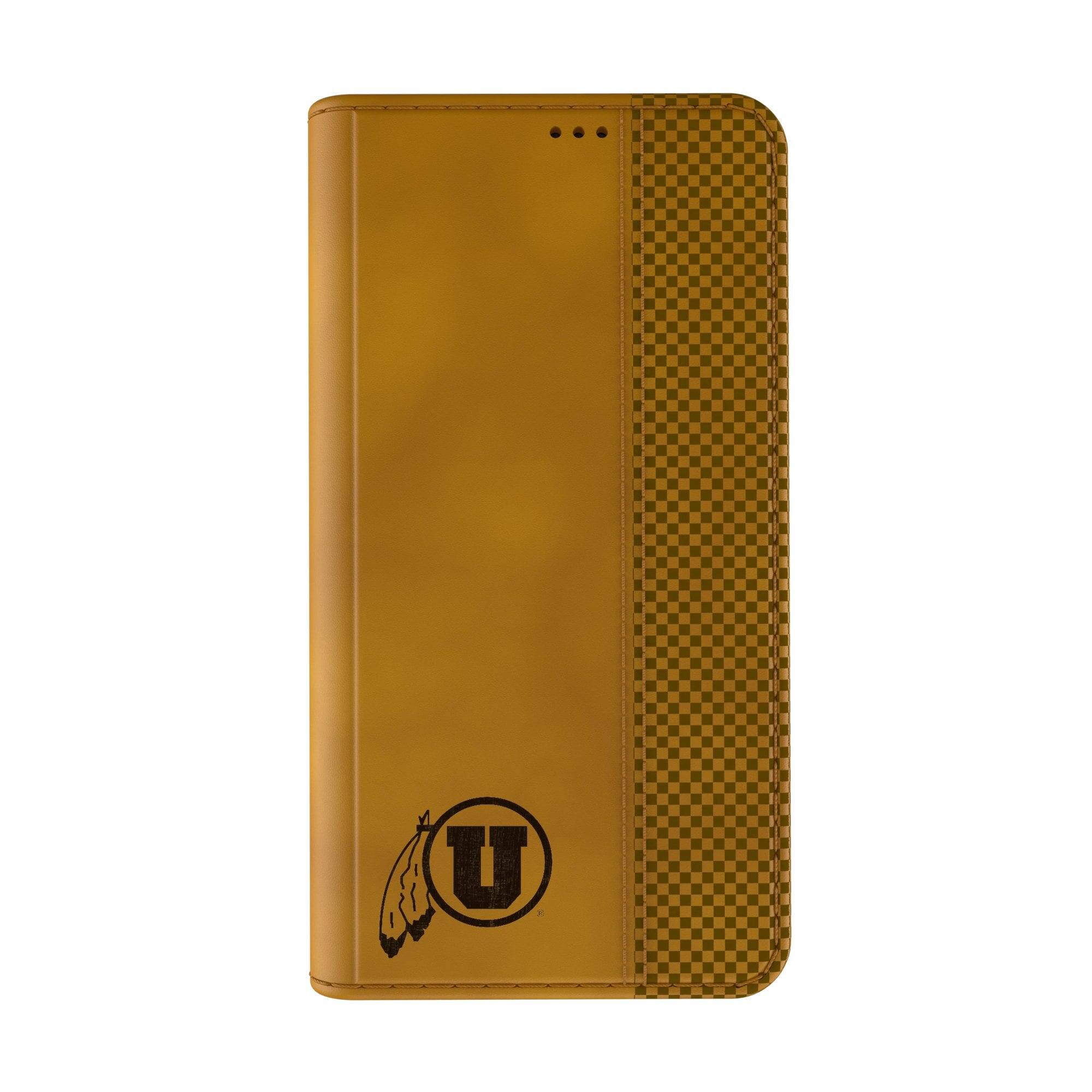 Alt View 1. Keyscaper - Utah Utes iPhone Folio Case - 15 Pro - Multicolor.