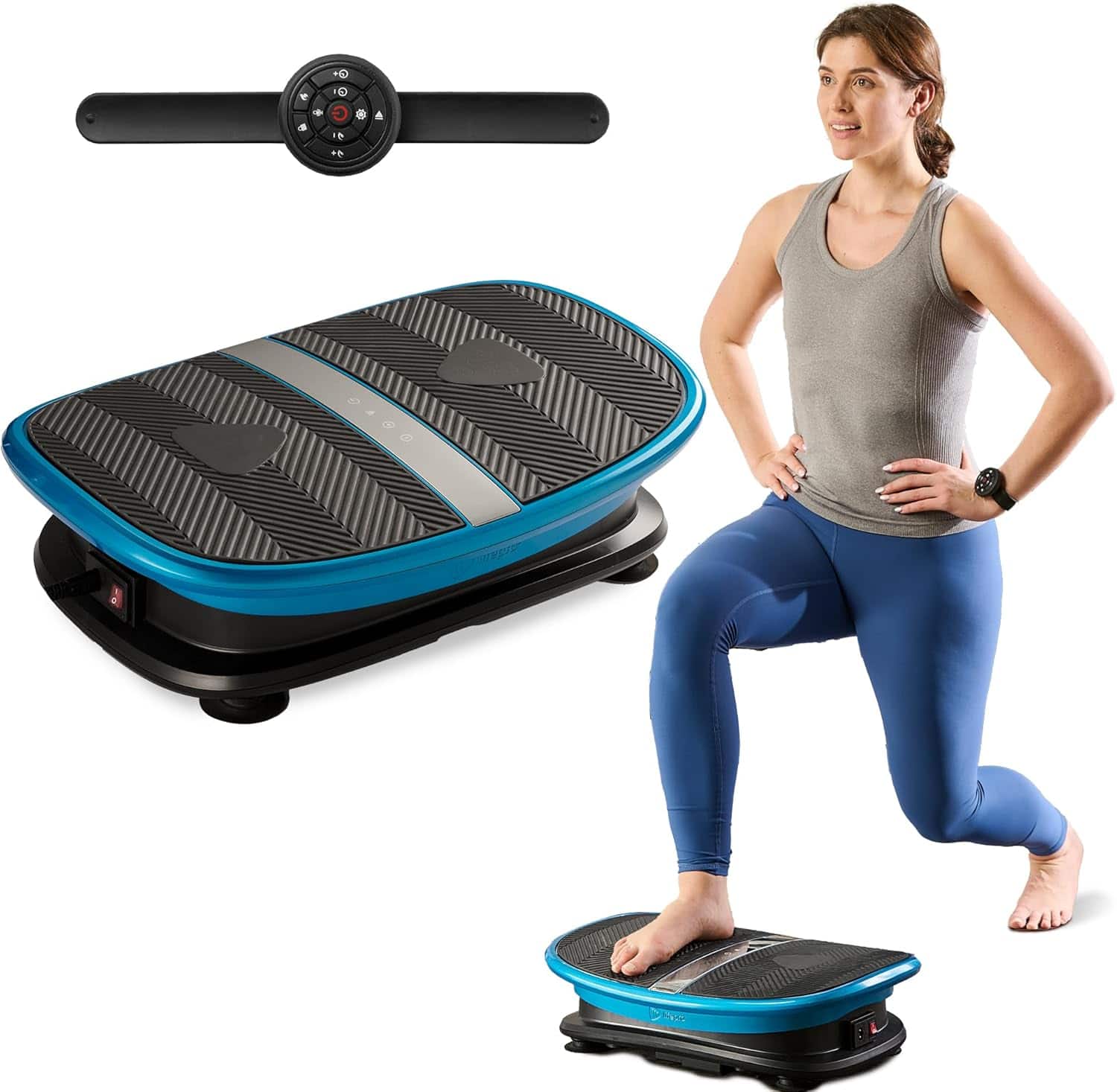 LifePro - VibraAI Curved Vibration Plate Exercise Machine with Voice Control for Full Body Recovery - Black price history on PriceWatchPro