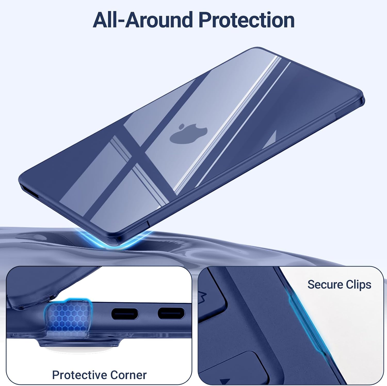 All-Around Protection

Secure Clips

Protective Corner