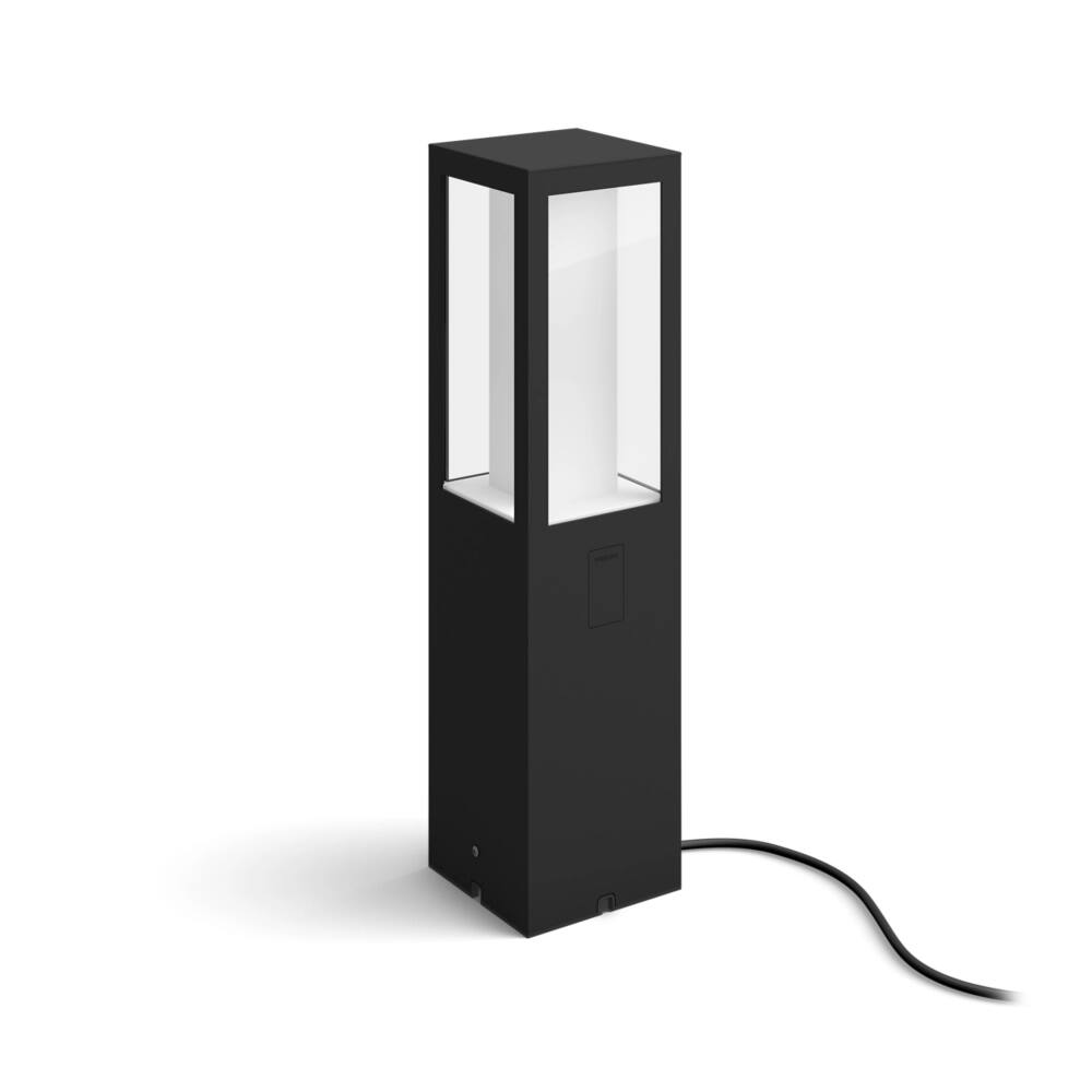 Angle. Philips - Philips - Hue Impress Smart Outdoor Pedestal Light – White & Color Ambiance LED, Low-Volt System.