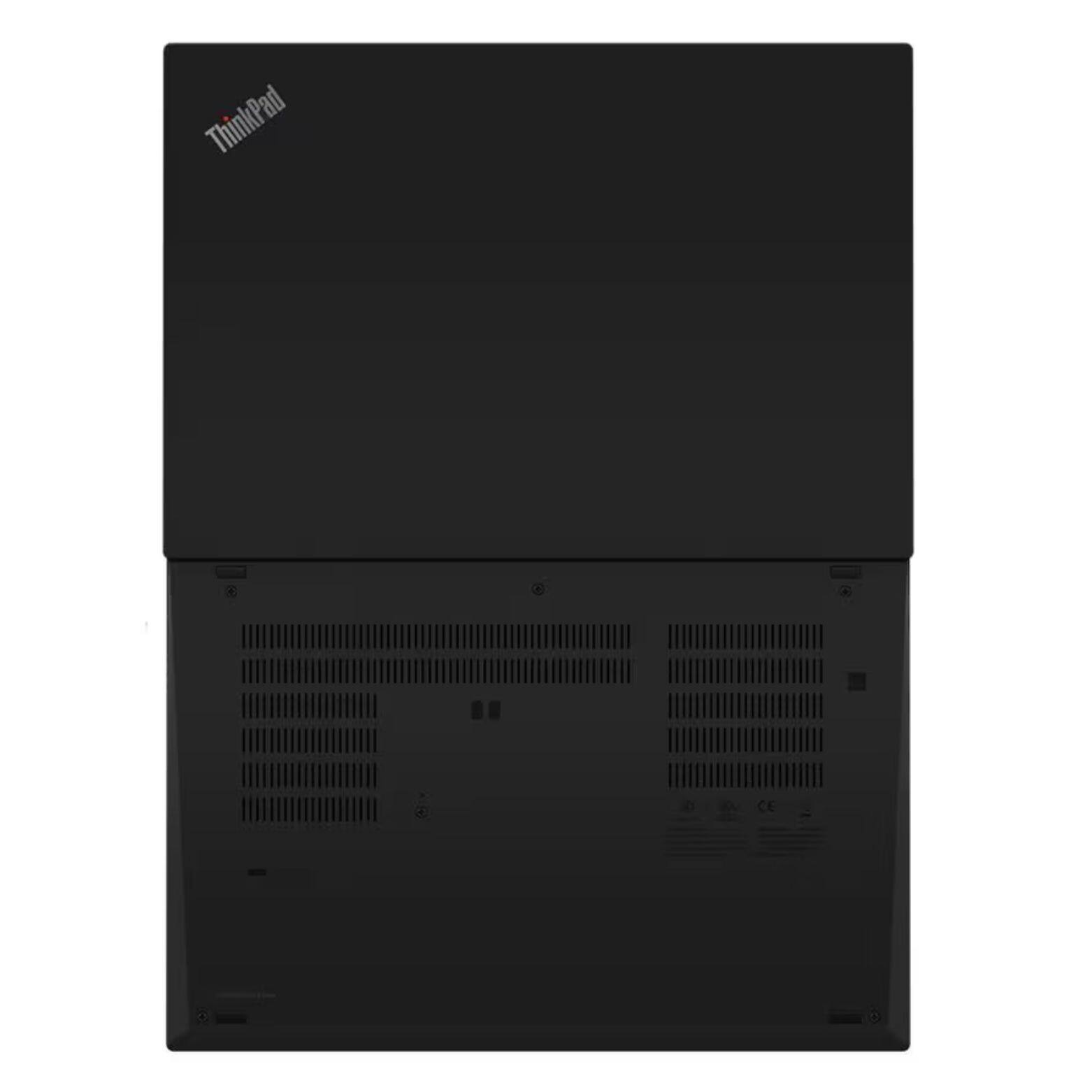 Alt View 3. Lenovo - ThinkPad T14 Gen 2 14" FHD Intel Core i7-1185G7 3.0 GHz up to 4.8 GHz 16GB 512GB SSD Windows 11 Pro Laptop - Black.