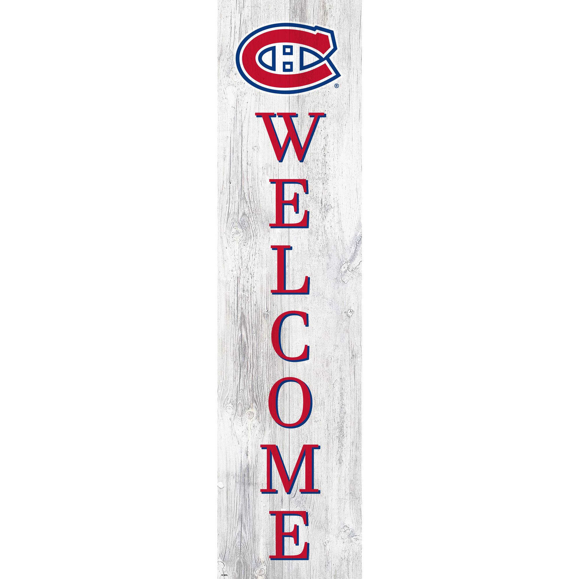 Montreal Canadiens 48'' Welcome Leaner