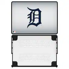 Front. Keyscaper - Detroit Tigers Linen MacBook Case - Pro 14 in - Multicolor.