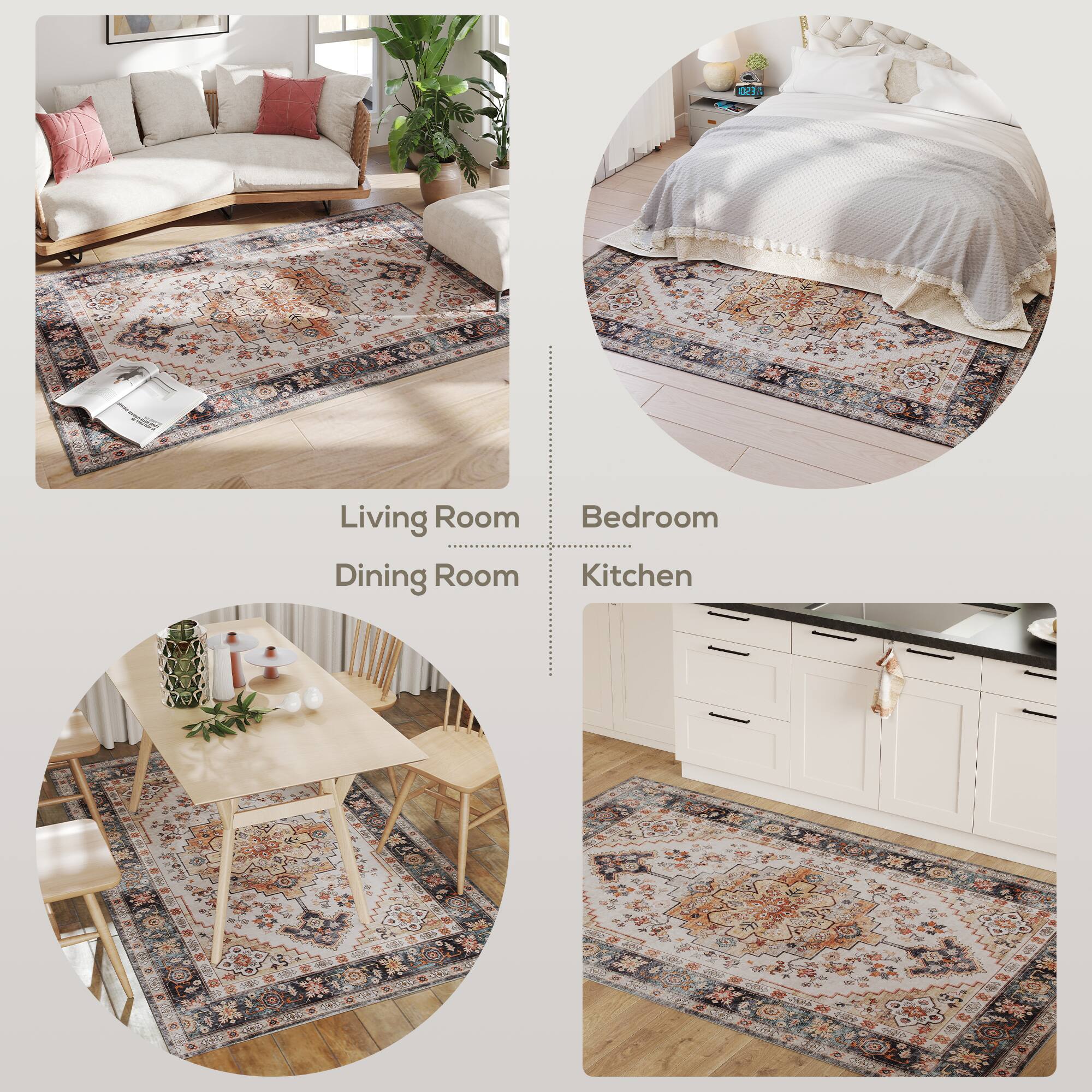 Living Room  
Bedroom  
Dining Room  
Kitchen