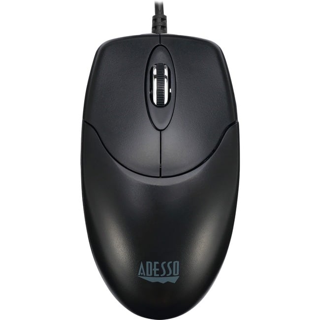 Adesso - iMouse M6-TAA - Optical Scroll Mouse (TAA Compliant) - Full-size Mouse - Optical - Cable - USB - 1000 dpi - Wired - Black