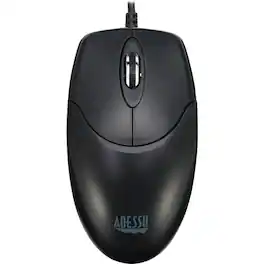 Adesso - iMouse M6-TAA - Optical Scroll Mouse (TAA Compliant) - Full-size Mouse - Optical - Cable - USB - 1000 dpi - Wired - Black