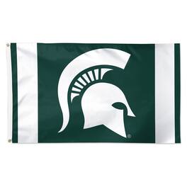 WinCraft - Michigan State Spartans 3' x 5' Vertical Stripe Deluxe Single-Sided Flag - Multicolor
