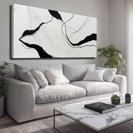 Front. Refined Abode Design - Buddha Canvas Wall Decor White Lotus Painting Art And Grey Picture Prints Zen For Dining Room Modern Artwork.