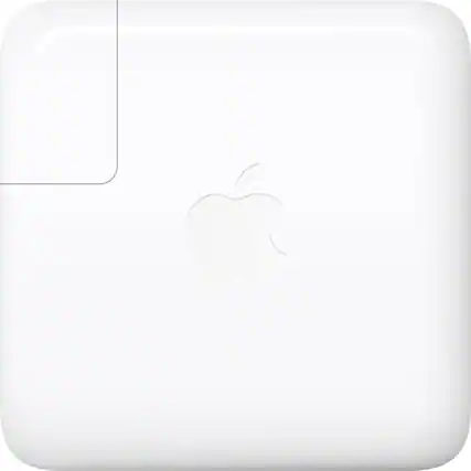 Front. Apple - Apple MNF72LL/A 61W USB-C Power Adapter.
