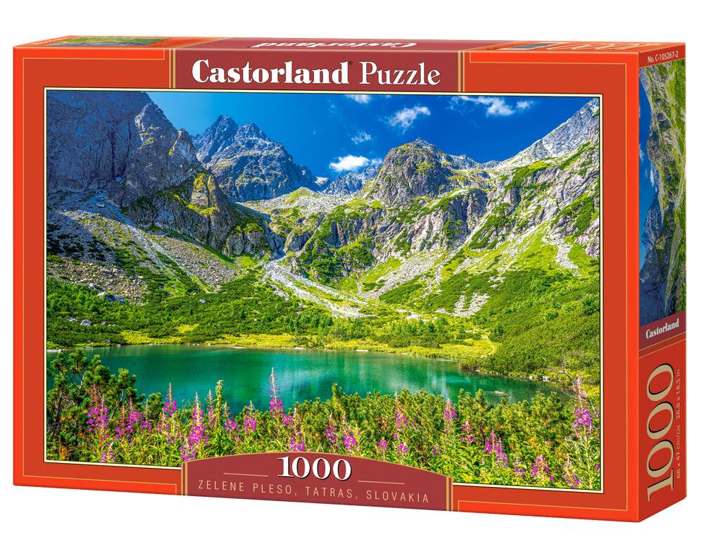 N C-105267-2 Castorland Puzzle 1000 ZELENE PLESO, TATRAS, SLOVAKIA Castorland 208218.58 1000 68x47cm/cA K