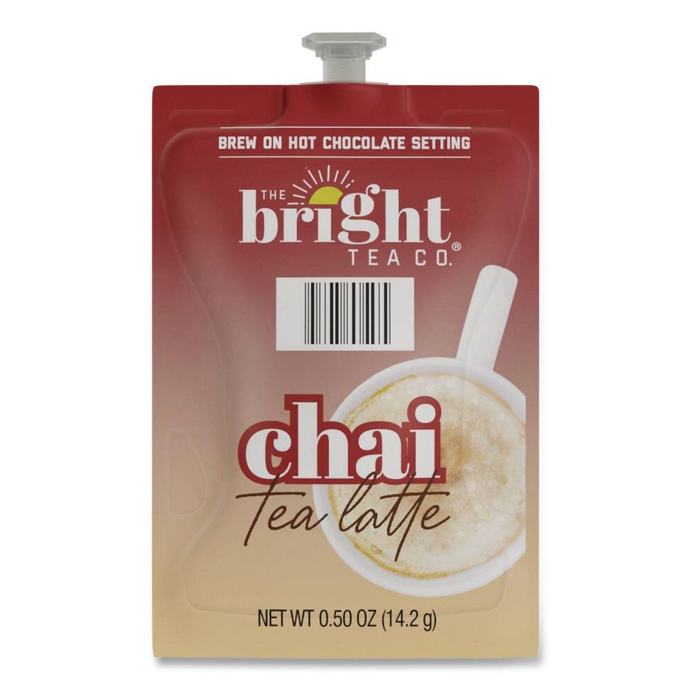 Brew on hot chocolate setting  
The Bright Tea Co.  
Chai Tea Latte  
Net WT 0.50 OZ (14.2g)