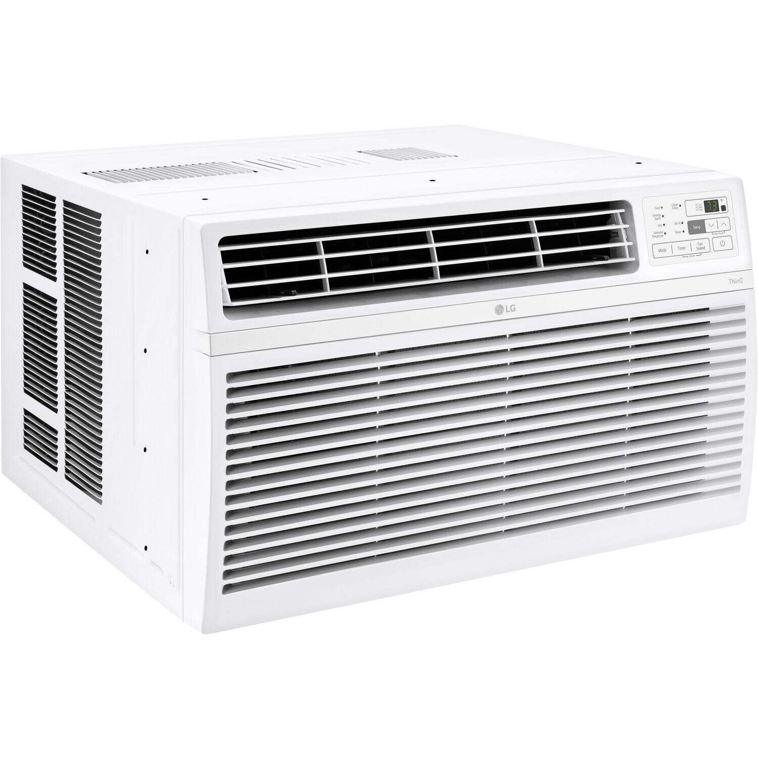 Alt View 3. LG - 700 Sq. Ft. 14,000 BTU Smart Window Air Conditioner - White.