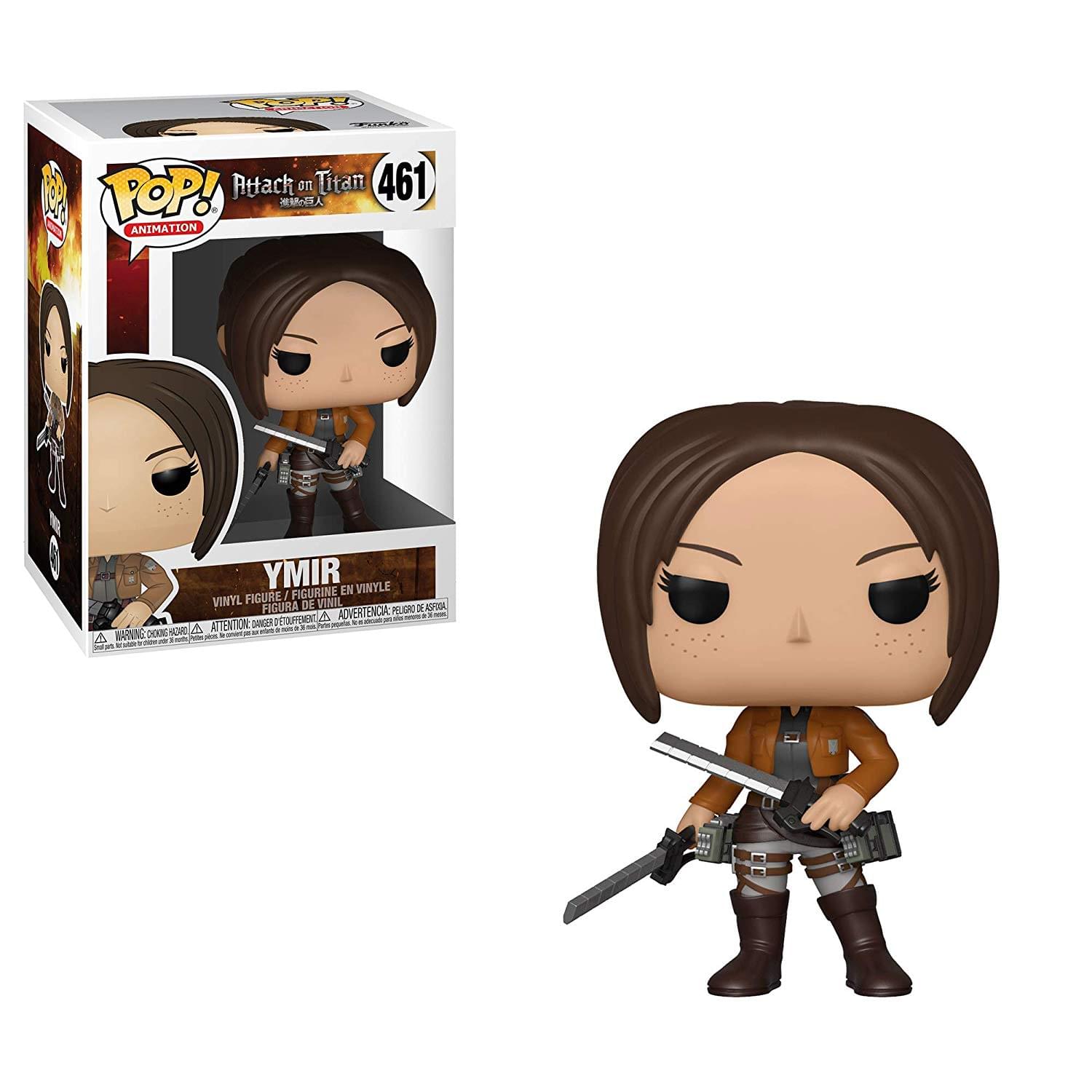 M POP!  
Attach on Titan 461  
ANIMATION  
YMIR  
VINYLE FIGURINE EN VINYL  
FIGURE DE VINIL  
FIGURA DE VINIL  
FIGURA DE VINIL  
ATTENTION:  
- DOOE NVO A A WARNING