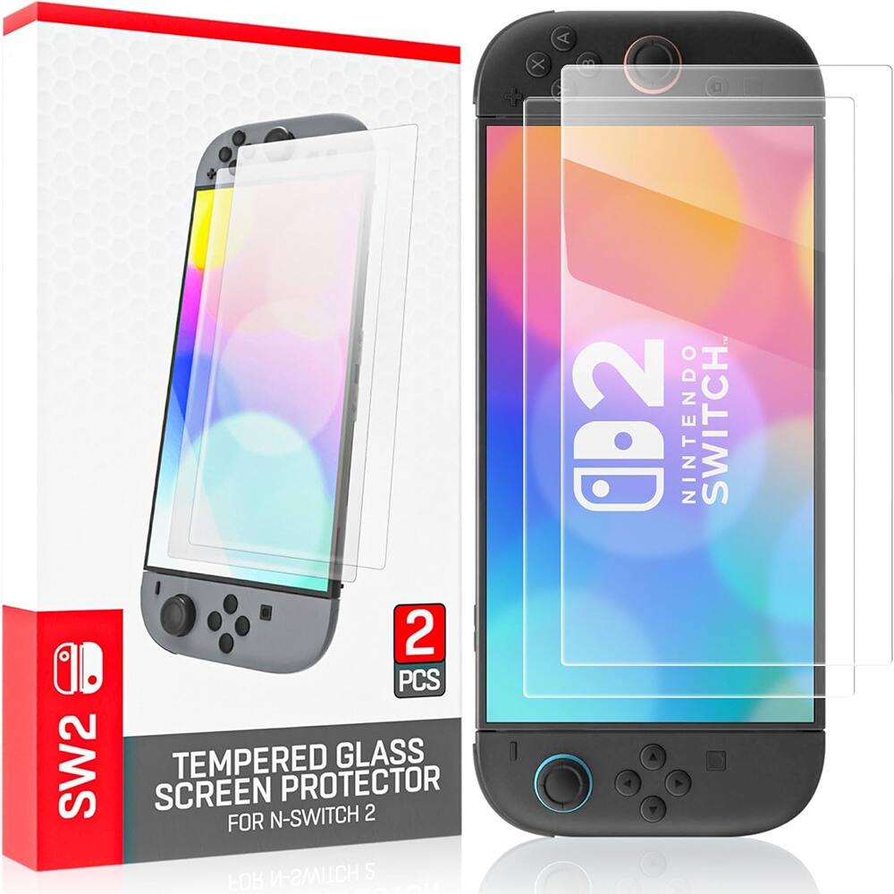 SW2  
2 PCS  
TEMPERED GLASS SCREEN PROTECTOR  
FOR N-SWITCH 2