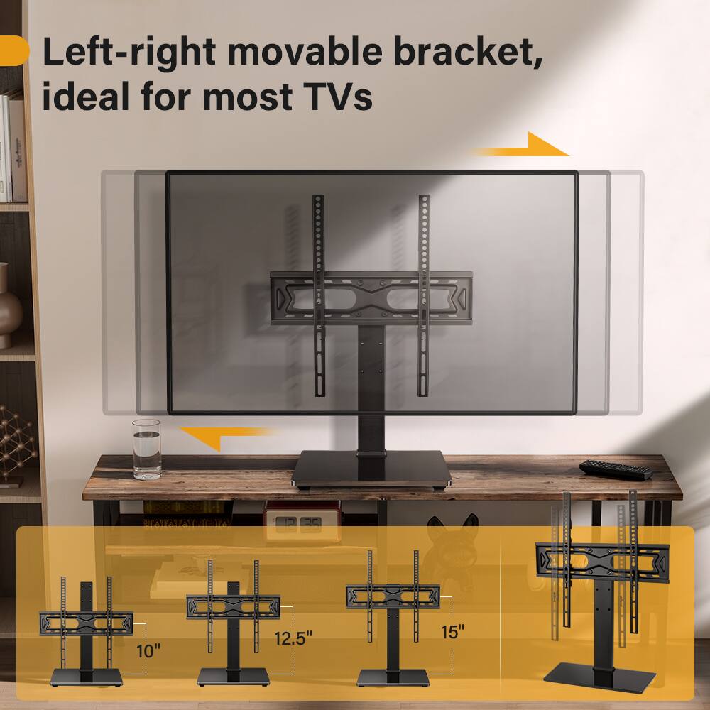 Left-right movable bracket, ideal for most TVs

ALATAY TSTAL 10" 12.5" 15"