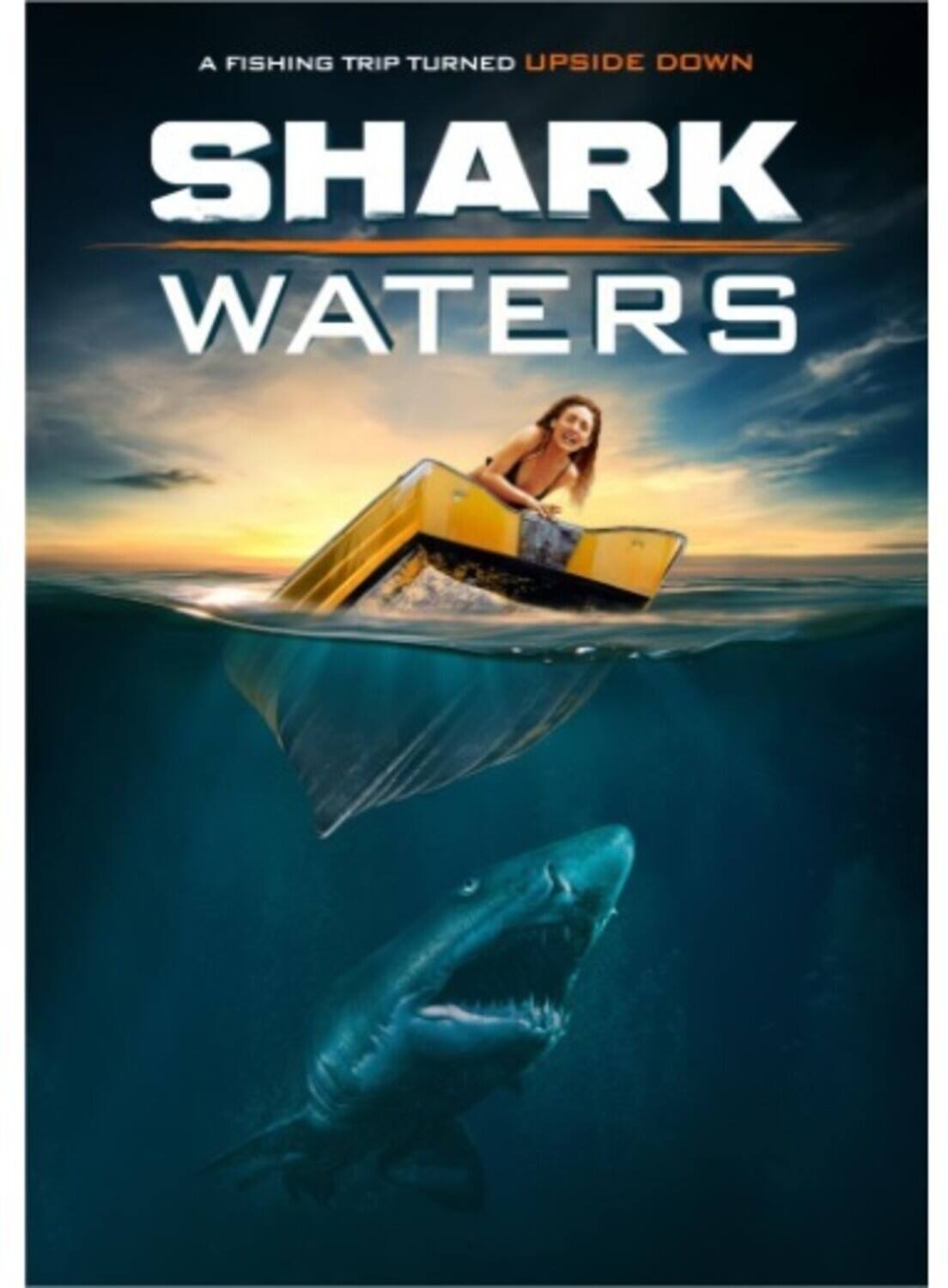 Front. Shark Waters   - DVD.