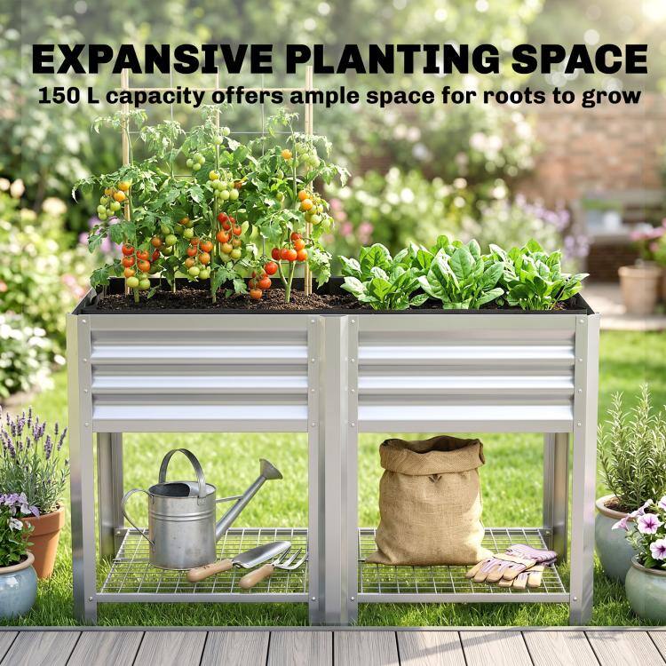 EXPANSIVE PLANTING SPACE  
150 L capacity offers ample space for roots to grow