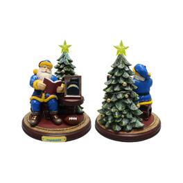 The Memory Company - Los Angeles Chargers Christmas Story Santa Figurine - Multicolor