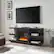 Alt View 1. Camden&Wells - Maya Crystal Fireplace TV Stand for Most TVs up to 65" - Black Grain.