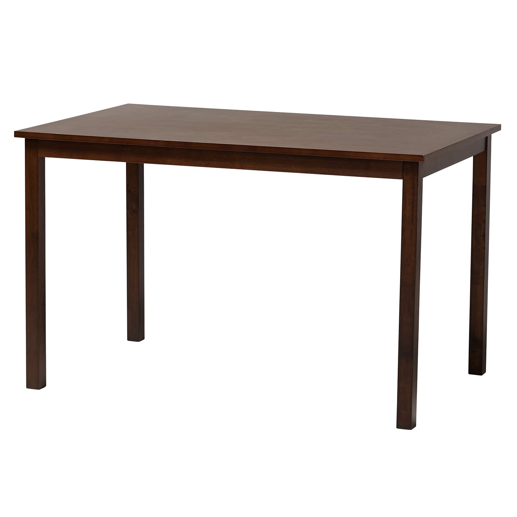 Baxton Studio - Andrew Modern Dining Table - Dark Brown