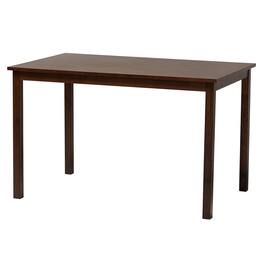 Baxton Studio - Andrew Modern Dining Table - Dark Brown