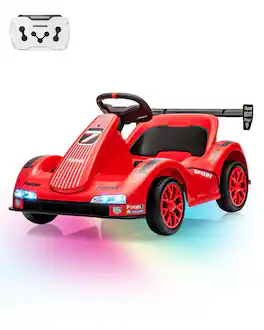 GARVEE - Drift Kart for Kids Electric Ride on Car with Dual Motor, 6v Battery-Powered Racing Go Kart