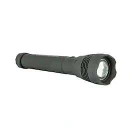 Stock Preferred - Bright Zoomable LED Flashlight - Black