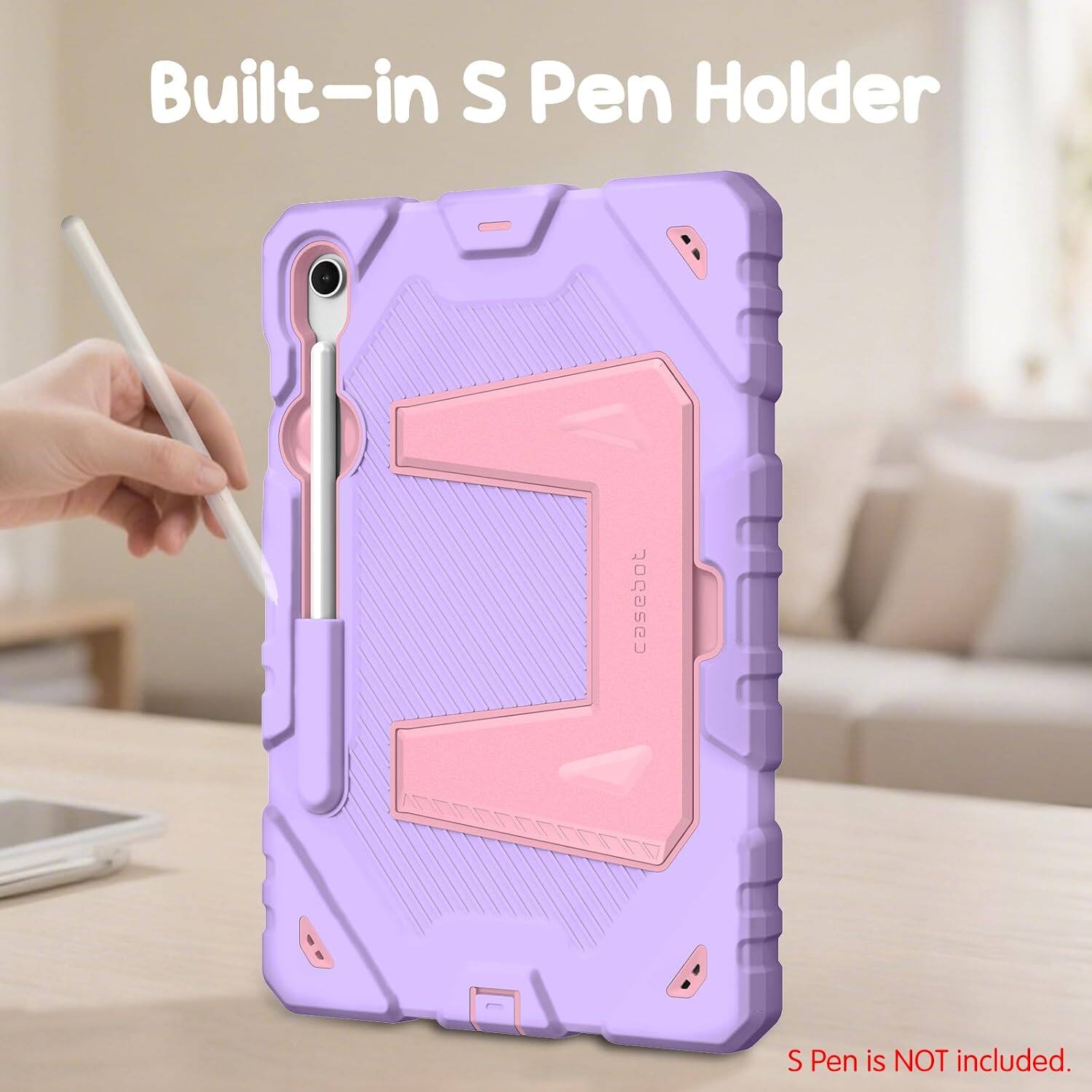 Built-in S Pen Holder

S Pen is NOT included.