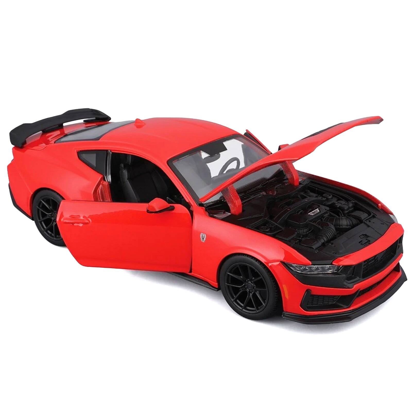 Alt View 1. Maisto - 2024 Ford Mustang Dark Horse Red "Special Edition" Series 1/24 Diecast Model Car by Maisto.