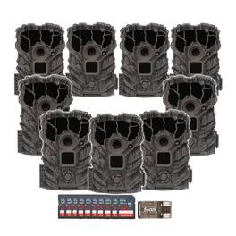 Stealth Cam - Browtine 14MP Camera (9-Pack) with Memory Card (9-Pack) Bundle