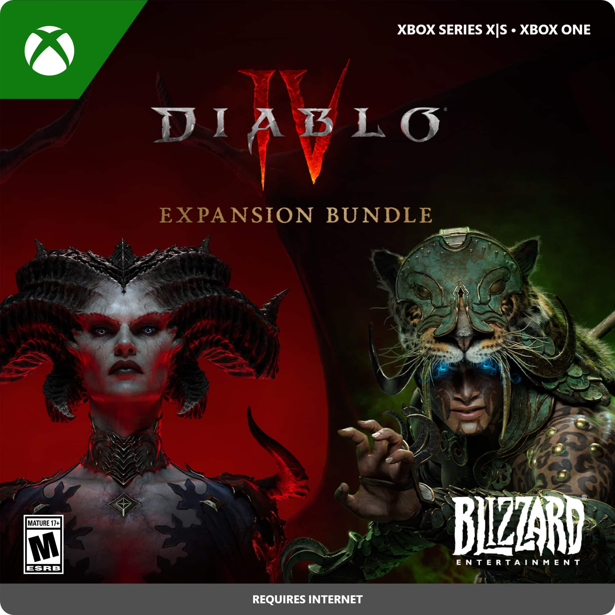 XBOX SERIES X|S DIABLO III: EVIL WITHIN EXPANSION BUNDLE MATURE 17+ ESRB BLIZZARD ENTERTAINMENT REQUIRES INTERNET