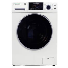 Equator - 1.62 cu ft. VENTED All-in-One Combo Washer Electric Dryer 30% FASTER than Condense - RV Ready 110V - EZ 4800 - White